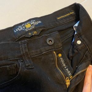 Lucky Brand Black Legging Jeans